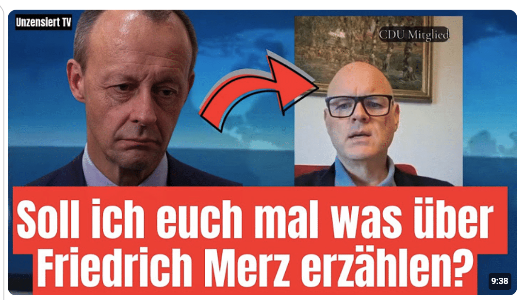 EILMELDUNG: CDU-Mann packt völlig verzweifelt aus, bevor er die Partei verlässt 