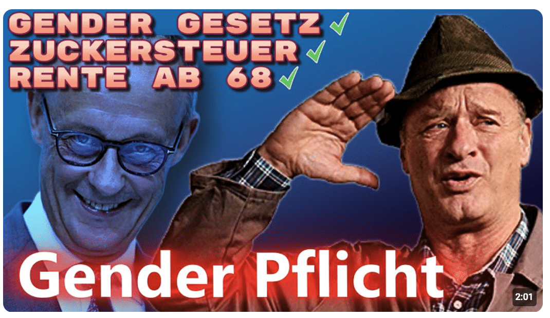 Jetzt muss ge-gendert werden  Tom Gerhard  Hausmeister Krause