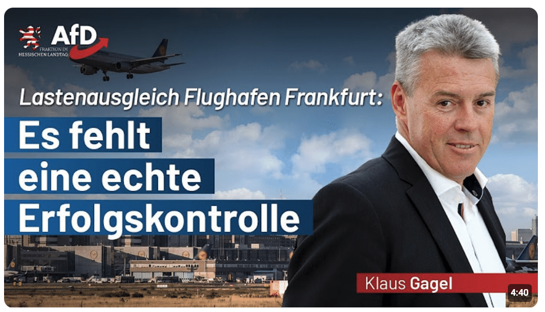 Lastenausgleich Flughafen Frankfurt: Es fehlt eine echte Erfolgskontrolle