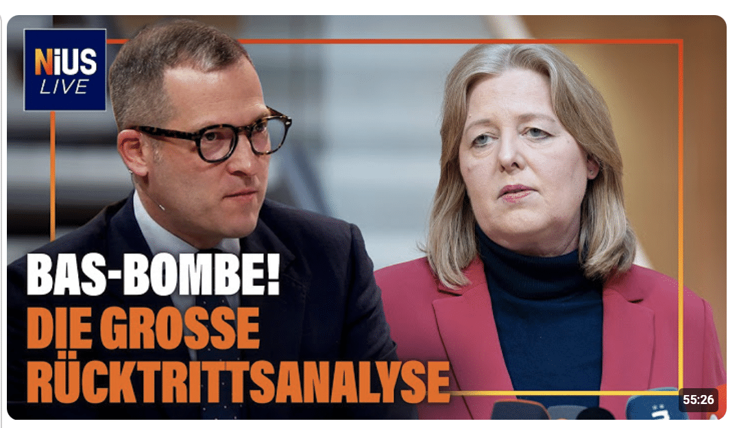 Paukenschlag in der SPD: Bas Bombe! Die große NIUS Live Rücktrittsanalyse I NIUS Live