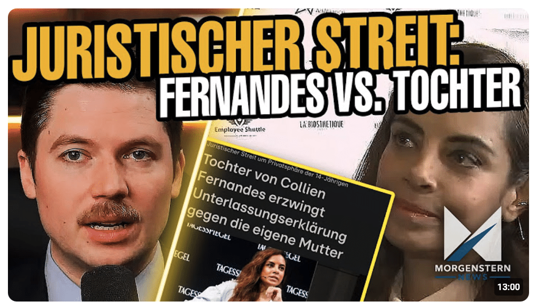 Collien Fernandes vs. Tochter – Unterlassungserklärung durch Anwälte erwirkt