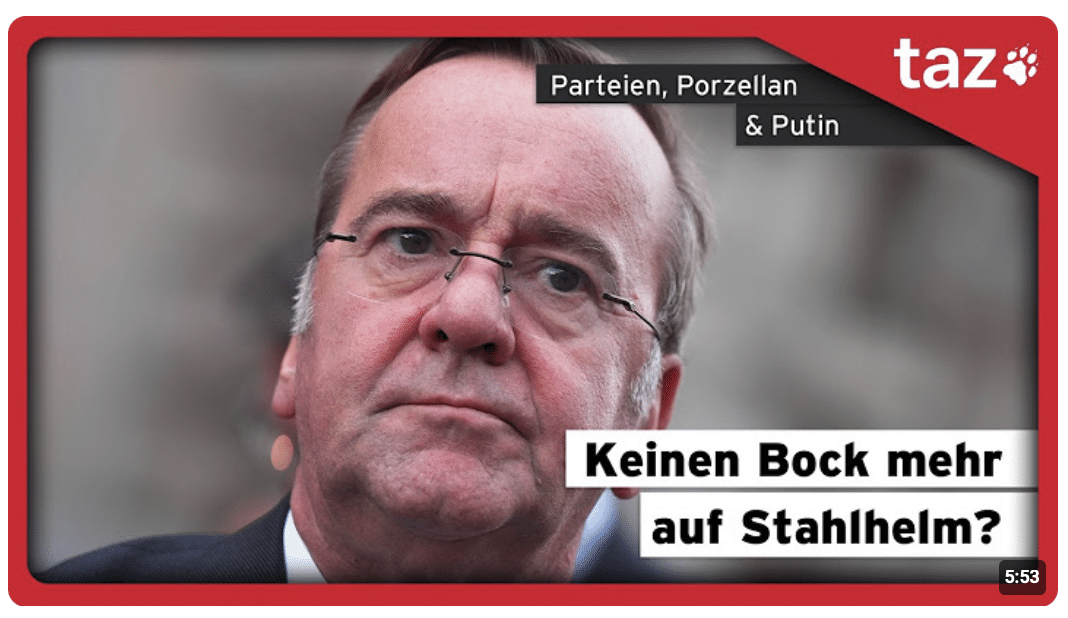 Boris Pistorius an die SPD-Front?! – Die Woche mit Friedrich Küppersbusch