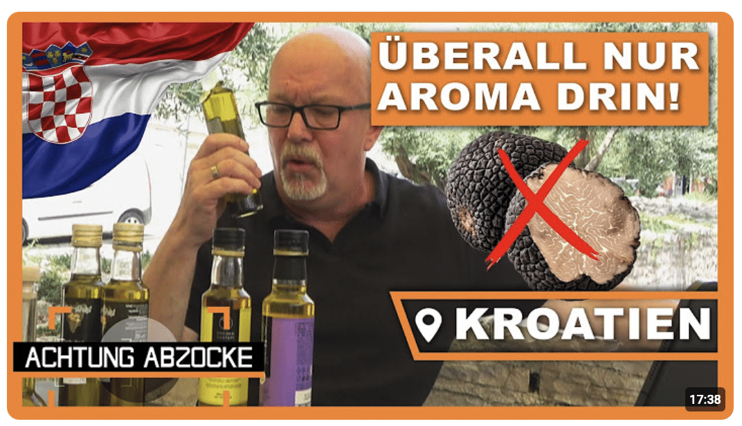 Chemie statt edler Luxus? Fake Trüffel-Öl für unverschämte Preise! | Achtung Abzocke