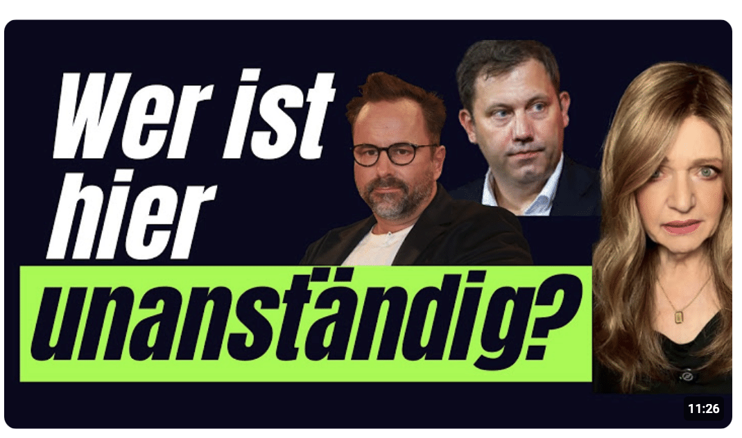 Von Klingbeil, Krömer und sonstigen Schweinereien gegen Rechts