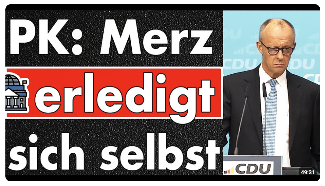 Merz lügt sich die CDU kaputt – Pinocchio-Kanzler packt aus: Bas, Stromsteuer & Ukraine-Märchen