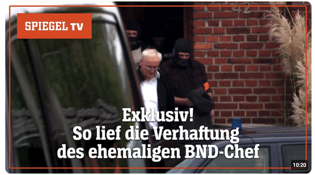 Die Affäre Hanning: Ex-BND-Chef unter Spionageverdacht | SPIEGEL TV