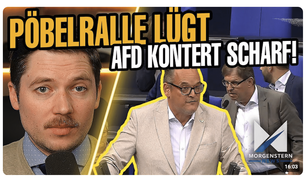Pöbelralle macht wieder mal den Lügenlord im Bundestag