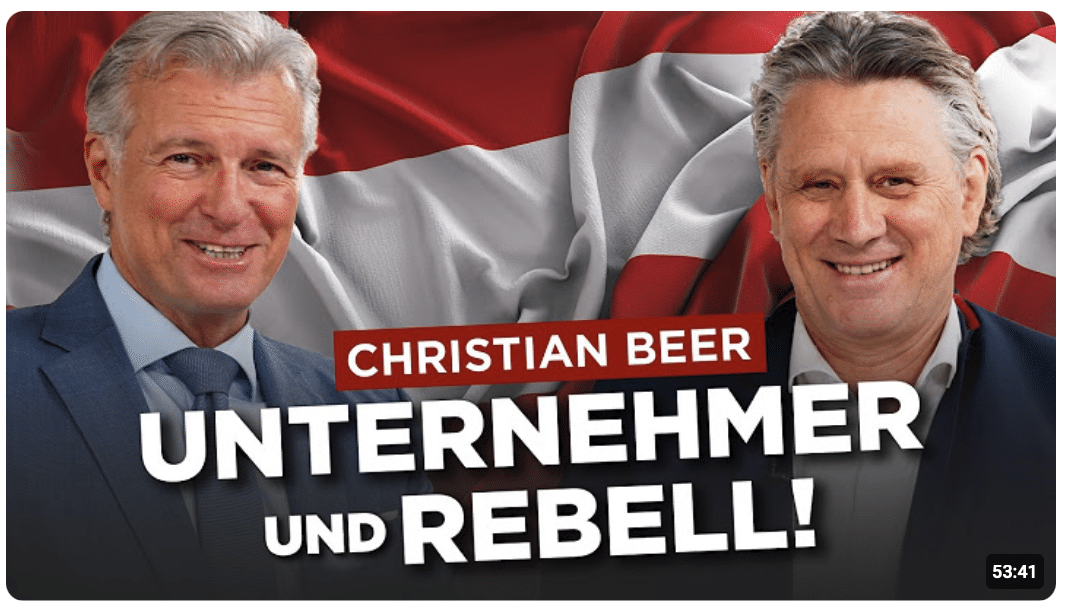 Christian Beer: Wie das Corona-System den „Unternehmer des Jahres“ zum Rebellen machte