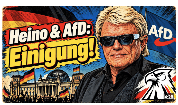 Nach Streit um Wahlwerbung: Heino & AfD – Einigung!