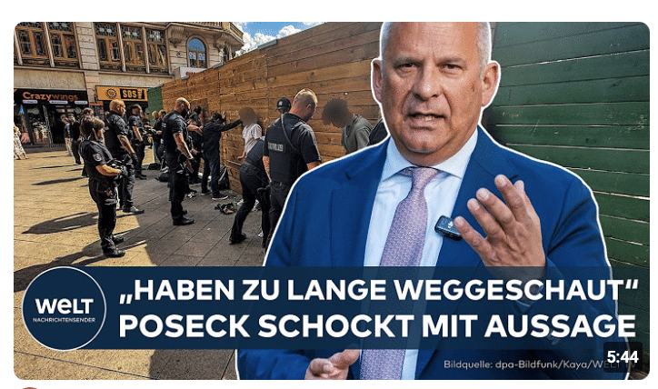 HESSEN: „Haben zu lange weggeschaut“ – Innenminister Poseck schockt mit Aussage