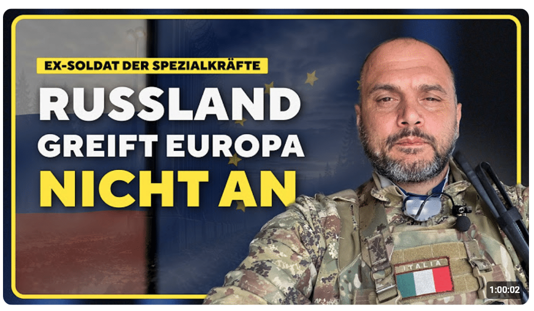 Warnsignale für einen Krieg: Worauf ein Ex-Spezialsoldat achtet