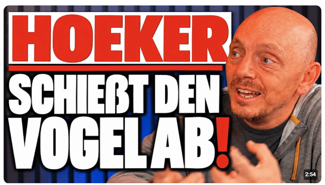BERNHARD HOECKER schiesst den VOGEL AB im Podcast!