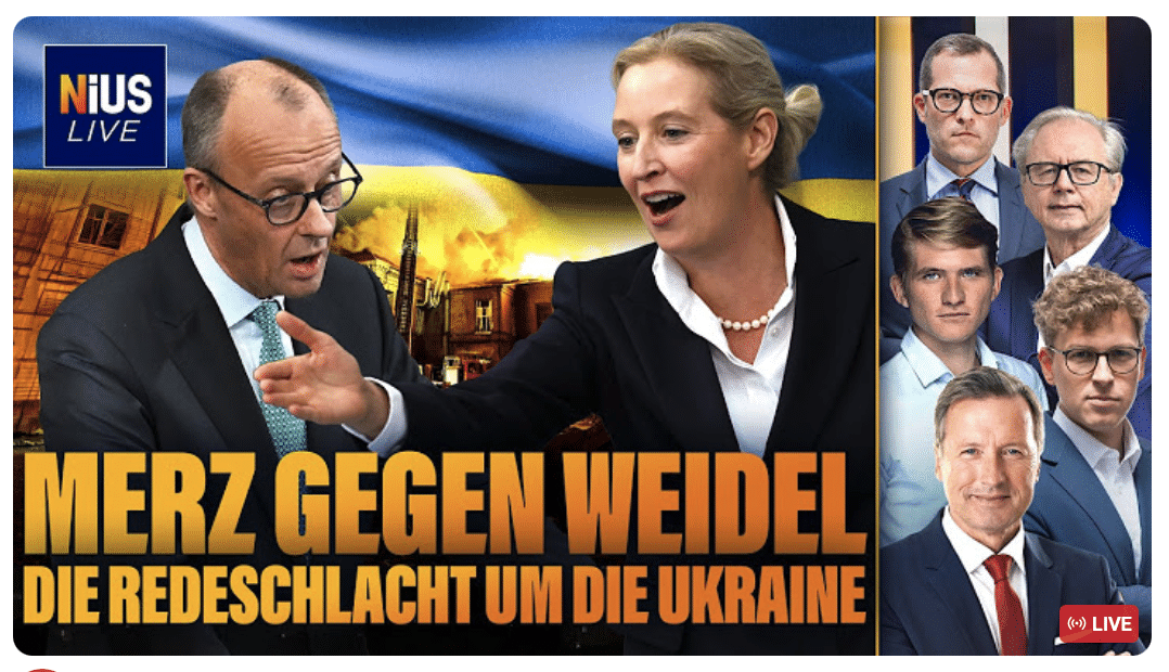 Merkel rechnet mit der CDU ab – oder doch nicht? „Zu viel AfD in der Union“ I NIUS Live, 15.10.26