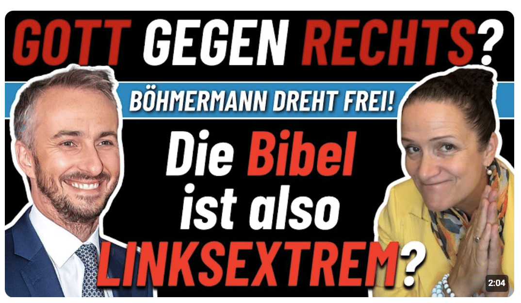 Böhmermanns Bibel-Eklat im ZDF: Was steckt hinter „Gott gegen rechts“?