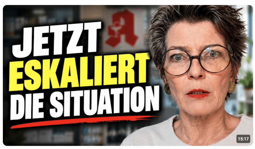 SIE GIESST WEITER ÖL INS FEUER 