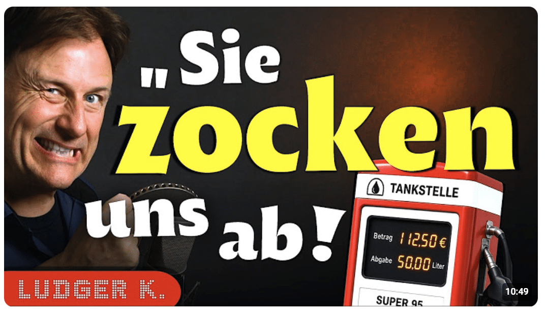 Der deutsche Spritpreis-Irrsinn perfekt erklärt – von einem Comedian!