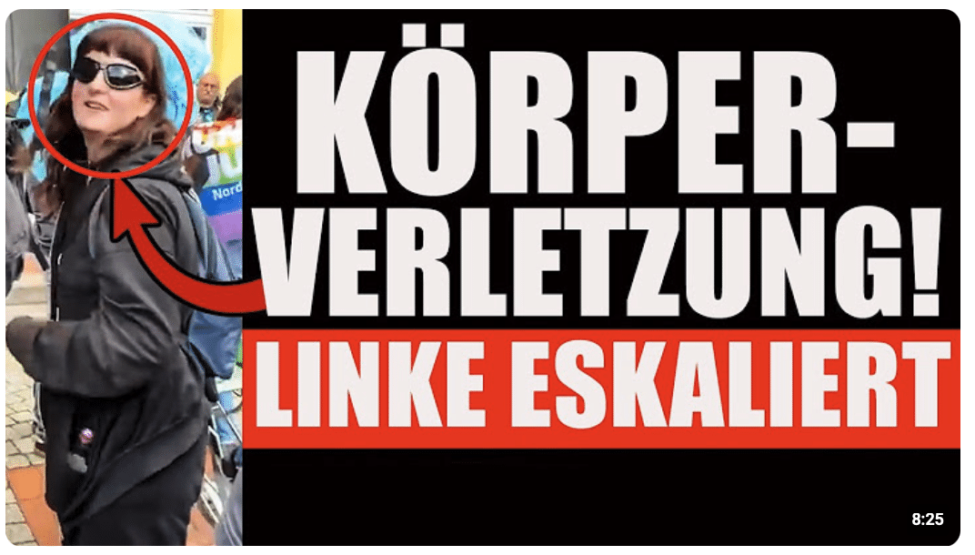 Das ging zu weit! Linke Demo in NRW eskaliert völlig (Trillerpfeifen-Attacke) auf WEICHREITE TV