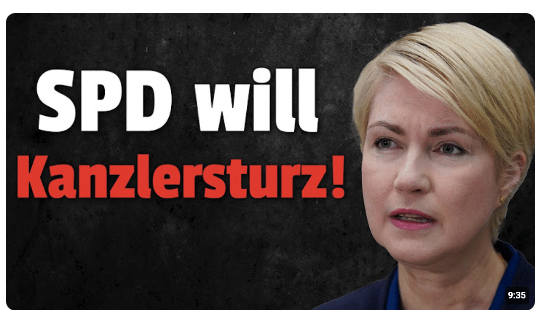 Leak aus Berlin: SO will Schwesig Merz stürzen!!