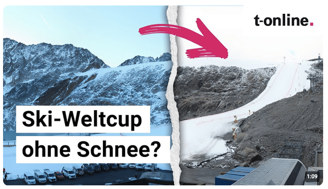 Sölden: Schneemangel in Österreich vor Ski-Weltcup