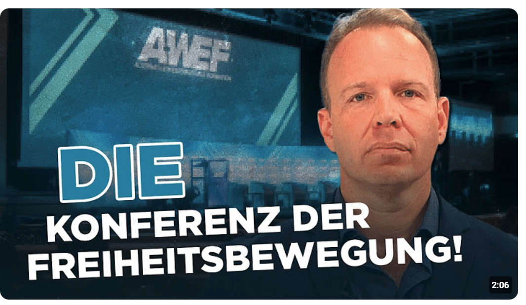Die Globalisten vernetzen sich in Davos. Wir uns in Prag! DIE Konferenz der Freiheitsbewegung
