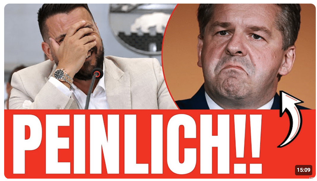 ERSTE RÜGE SITZT   TOBIAS RAUSCH BLAMIERT SCHULZE