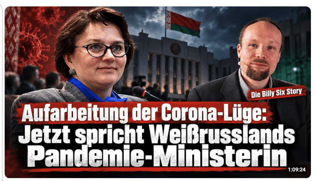 Aufarbeitung der Corona-Lüge: Jetzt spricht Weißrusslands Pandemie-Ministerin Alena Bohdan!