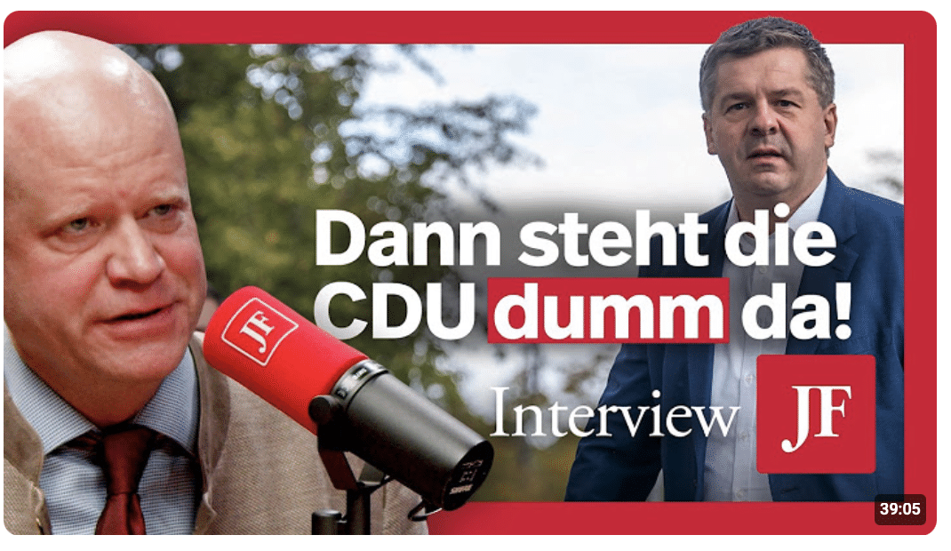 CDU-Zirkus um Siegmund: Ulrich Vosgerau zerlegt den Boykott