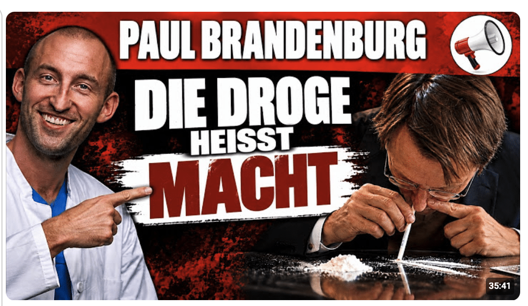 Drogen, Verbote und Doppelmoral: Paul Brandenburg spricht Klartext