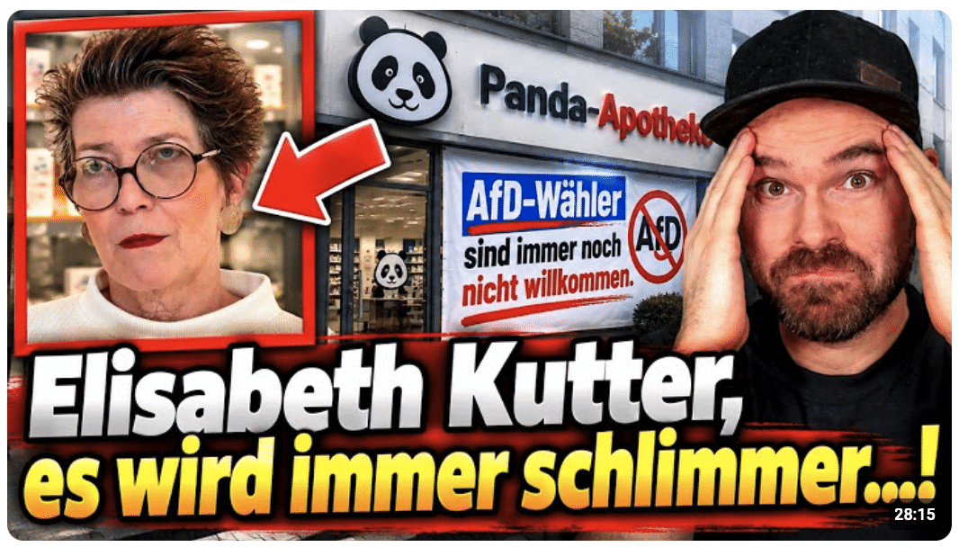 Elisabeth Kutter, es wird immer schlimmer…!