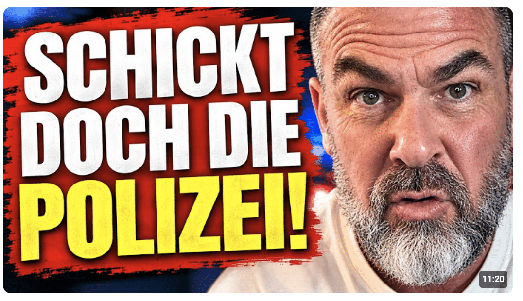 EILT: CARSTEN STAHL GEHT GEGEN ZDF VOR – DANN KLINGELT DIE POLIZEI!?