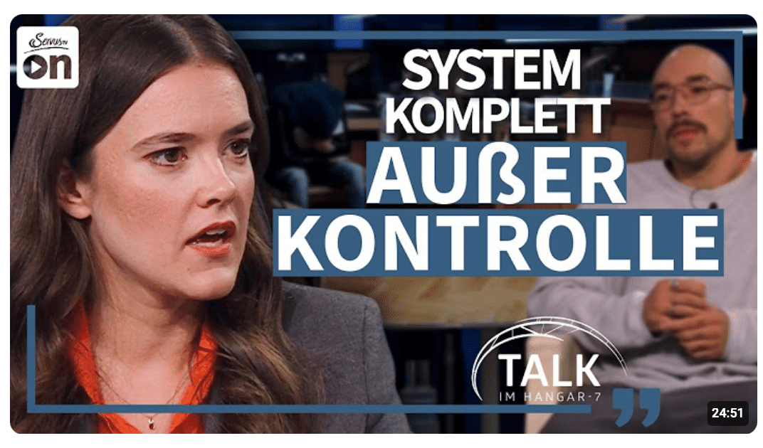 Justiz noch zu retten? Streit über Migration und Strafen | Talk im Hangar-7
