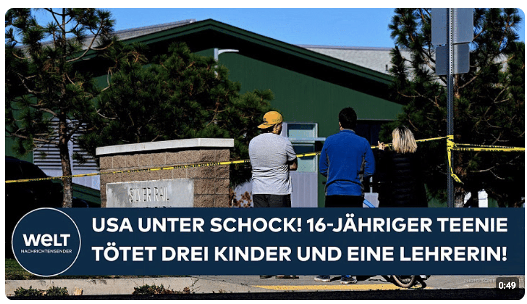 OREGON: Grausame Tat an Grundschule! 16-Jähriger soll drei Kinder und eine Lehrerin erschossen haben