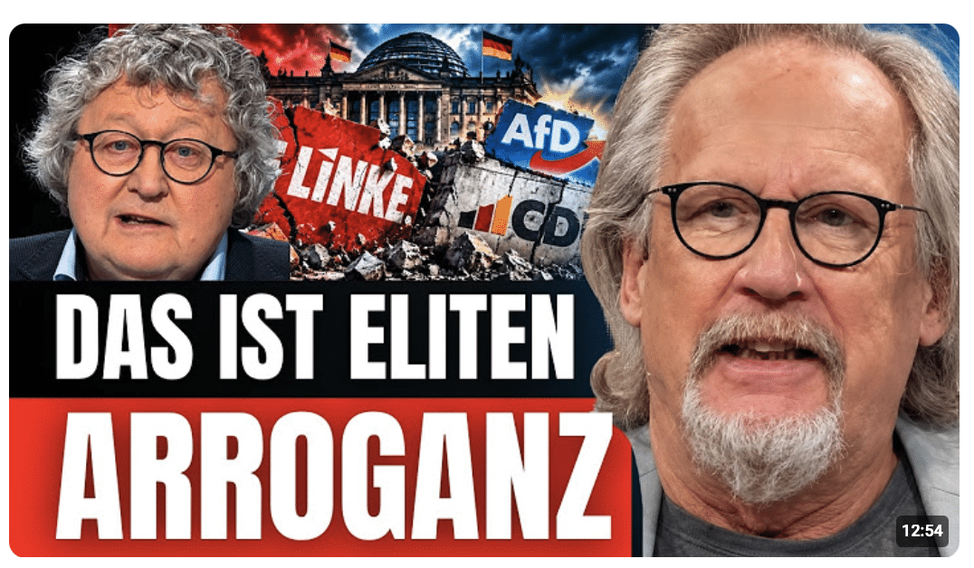 „Bizarrste Regierung seit 1949“! Martenstein & Patzelt rechnen mit Berliner Politik!