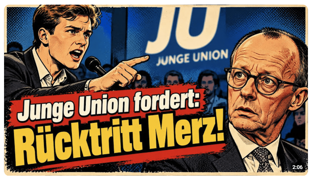 Junge Unioner fordert: Herr Bundeskanzler, treten Sie zurück!