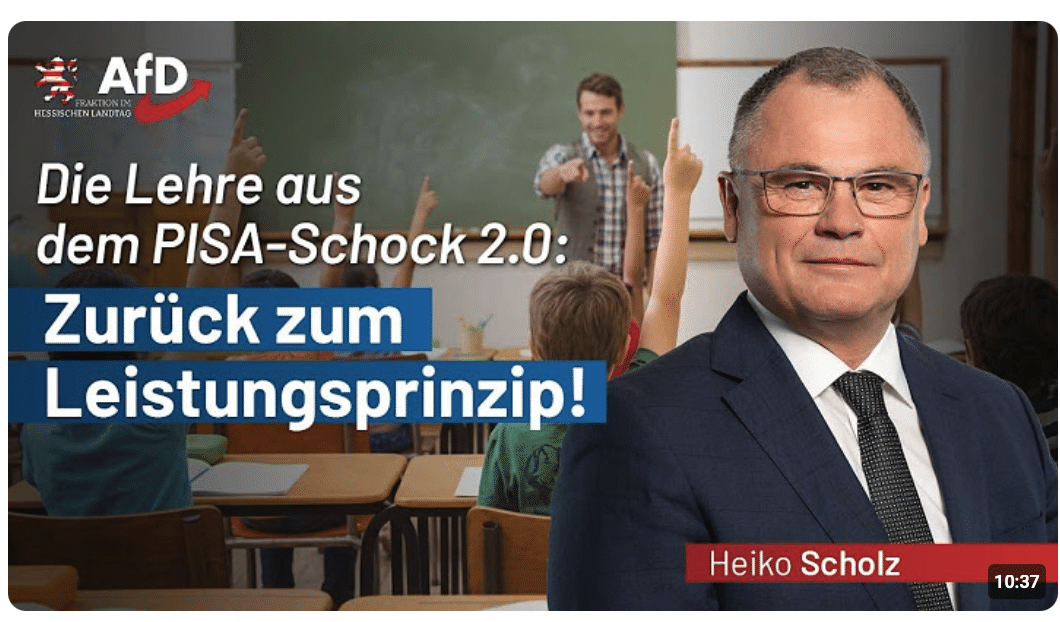 Die Lehre aus dem PISA-Schock 2.0: Zurück zum Leistungsprinzip!