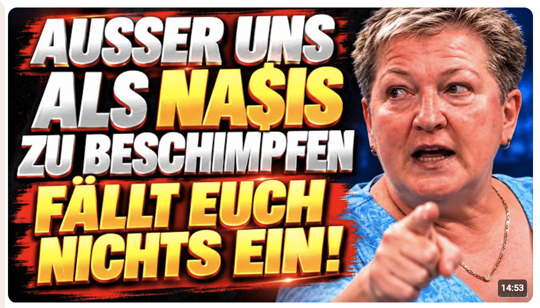 AFD Wählerin bringt es auf den Punkt! Ganz Deutschland redet über diese Sendung!