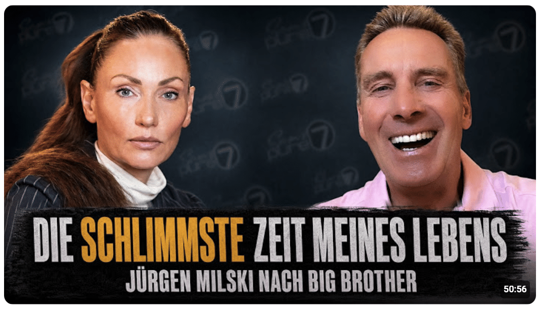 DIE SCHLIMMSTE ZEIT MEINES LEBENS · JÜRGEN MILSKI NACH BIG BROTHER