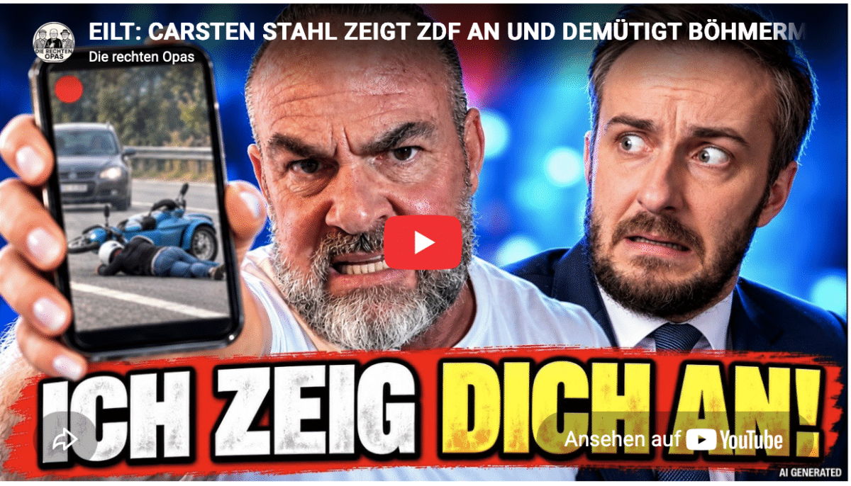 EILT: CARSTEN STAHL ZEIGT ZDF AN UND DEMÜTIGT BÖHMERMANN NACH ULI UNFALL!