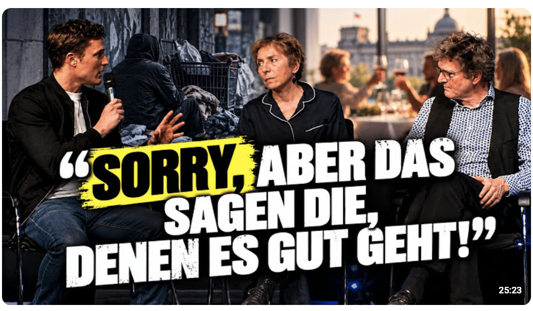 ARMUT:“ Sorry, aber das sagen die, denen es gut geht!“