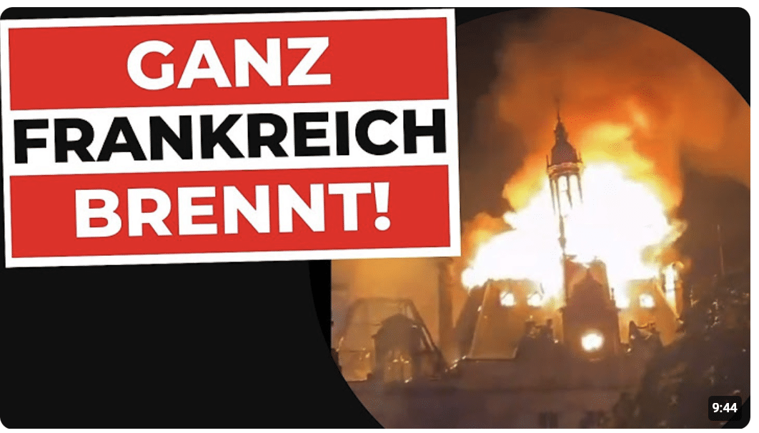 Europa brennt nieder: Europas Untergang live – Die Elite tanzt! | Frankreich Proteste 2026