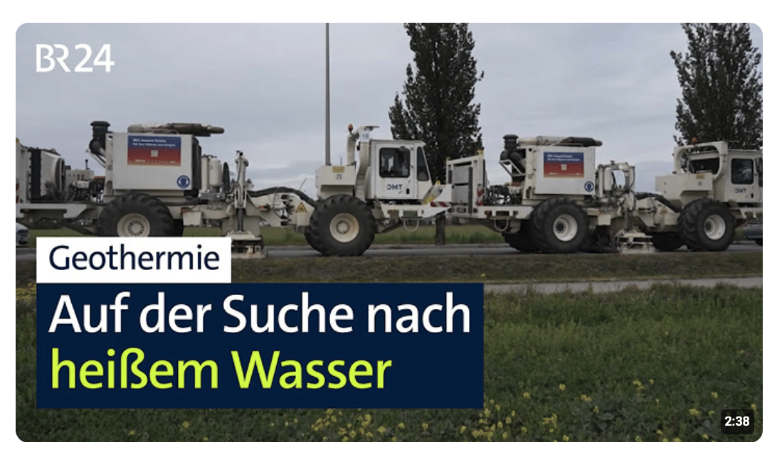 Mit dem Vibrotruck auf Suche nach Tiefengeothermie | Abendschau | BR24