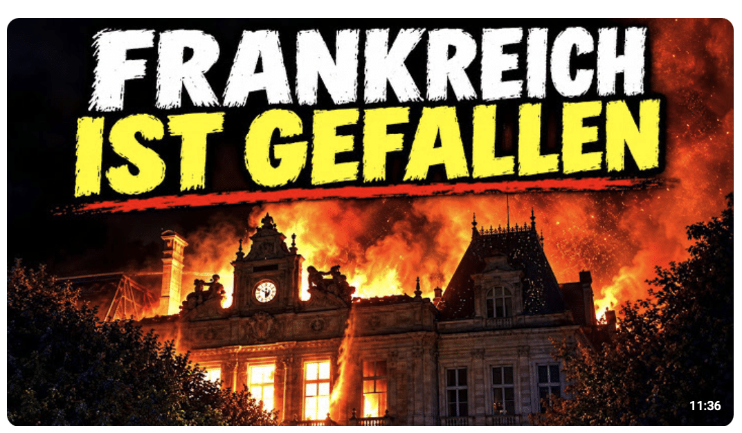 Ausschreitungen ausser Kontrolle: Erst Frankreich, dann Belgien, dann Italien und dann wir ?