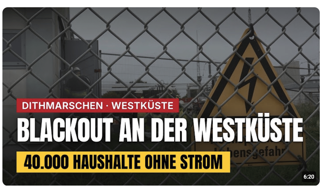 BLACKOUT an der Westküste: Reetdachhaus brennt ab!