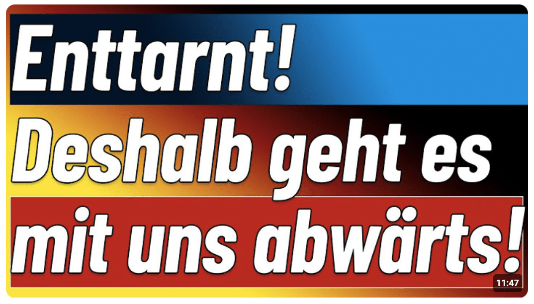 Heilung durch Schmerz. LINKE erkennen (vereinzelt) was sie angerichtet haben!
