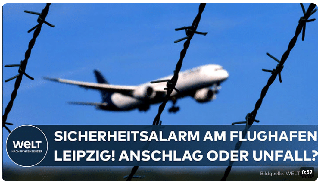 SICHERHEITSALARM IN LEIPZIG: Loch im Sicherheitszaun! Vorfall am Flughafen Leipzig gibt Rätsel auf!