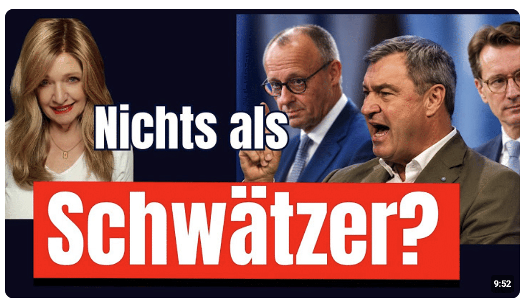 Deutschlandtag: Wer nimmt Maulhelden überhaupt noch ernst?! Merz, Söder und Wüst in „Höchstform“