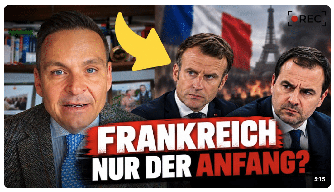 Gerald Grosz RECHNET AB – Frankreich im Chaos & eine KNALLHARTE Warnung an ganz Europa!