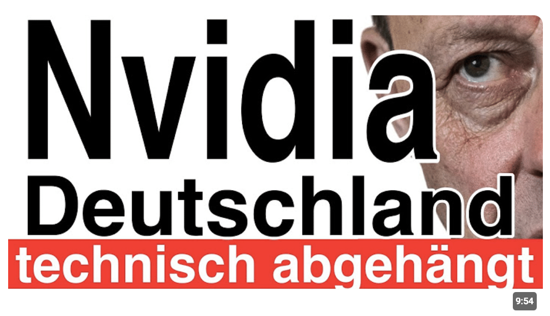 Merz Nvidia Jensen Deutschland platt 