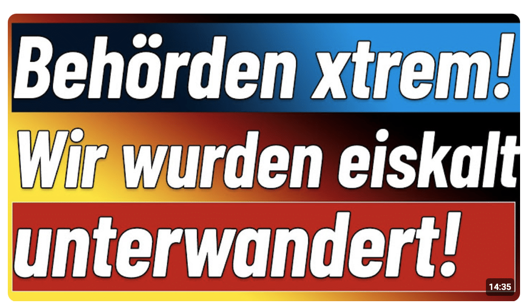 Stadtbild enthüllt! Behörden durchsetzt von Aktivisten und NGO Mitarbeiten!