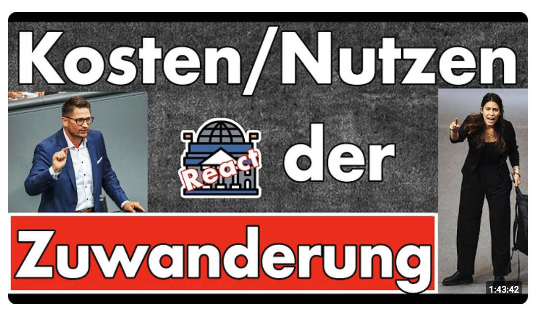 Bundestag tickt aus: AfD fordert Migrationsbilanz – Rechnung wäre faschistisch & rassistisch